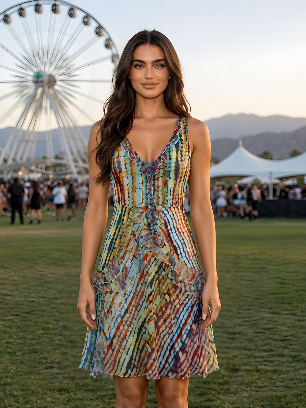 Sundance Havana Ruffle Dress 6